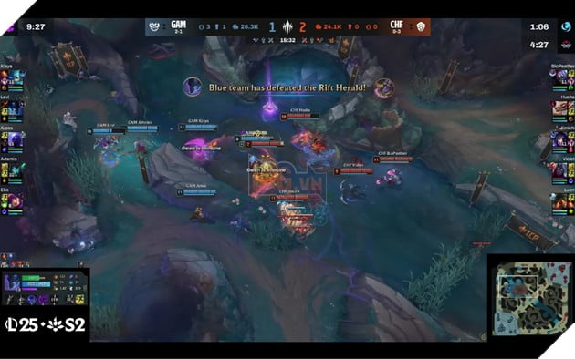 LCP 2025: GAM Esports Danh Bai CHF - Aress Toa Sang Dung Luc 4 LCP 2025: GAM Esports Đánh Bại CHF - Aress Tỏa Sáng Đúng Lúc 4