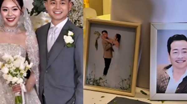 Con trai NSND Hoàng Dũng tưởng nhớ bố trong đám cưới untitled 1 1740993161 923 width740height495 auto cropjpg