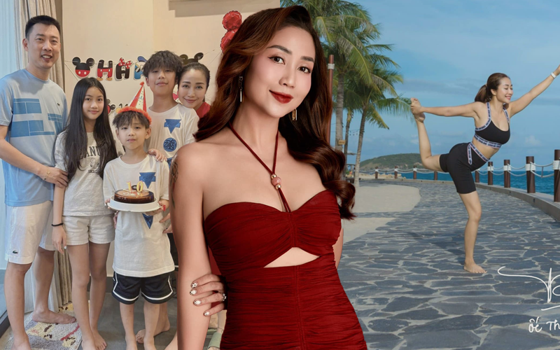 Ở showbiz Việt có một nữ nghệ sĩ đỗ thủ khoa hai ngành giờ làm mẹ 3 con kiêm nhiệm thêm giáo viên Yoga- Ảnh 2.