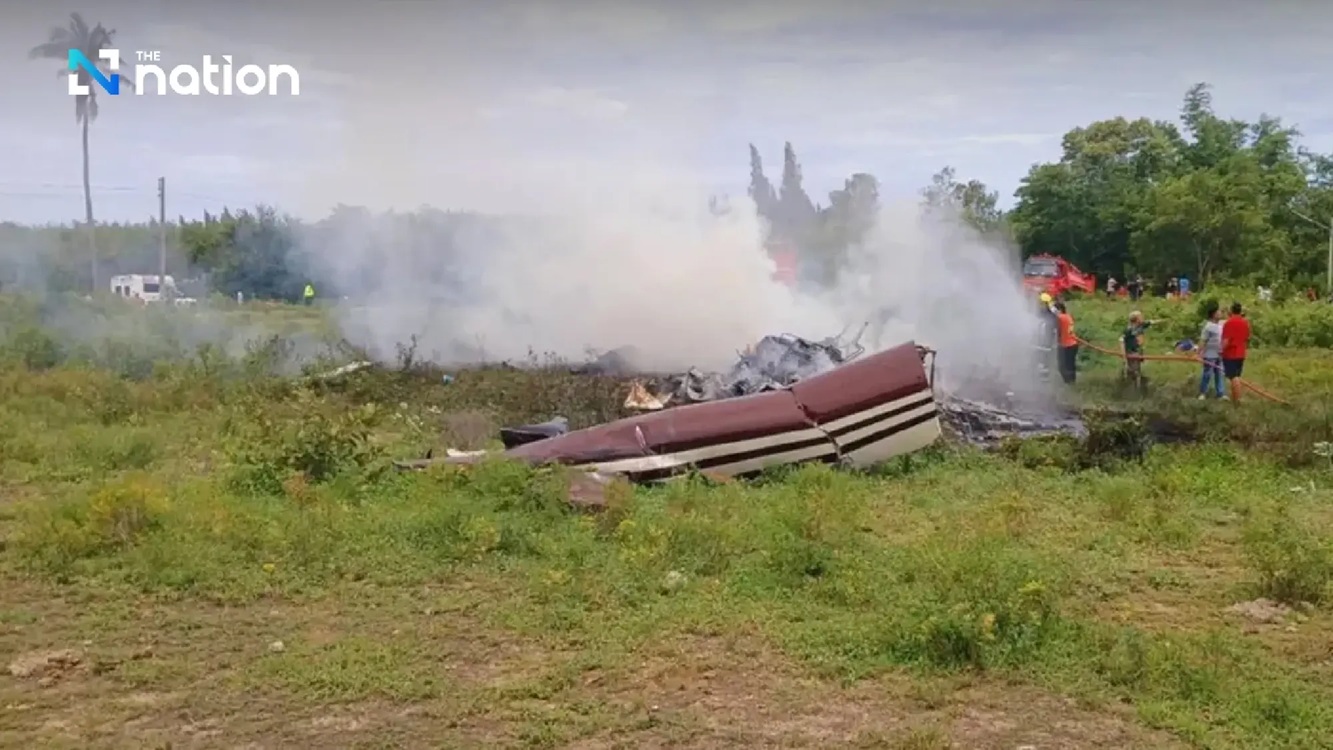 Trực thăng cảnh sát lại rơi ở Thái Lan, người trên khoang tử vong gần hết- Ảnh 3.