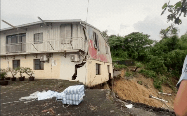 Toàn cảnh mưa bão tàn phá Đài Loan (Trung Quốc): 4 người chết, 3 người mất tích, 77 người bị thương và gần 6.000 người phải sơ tán- Ảnh 1.