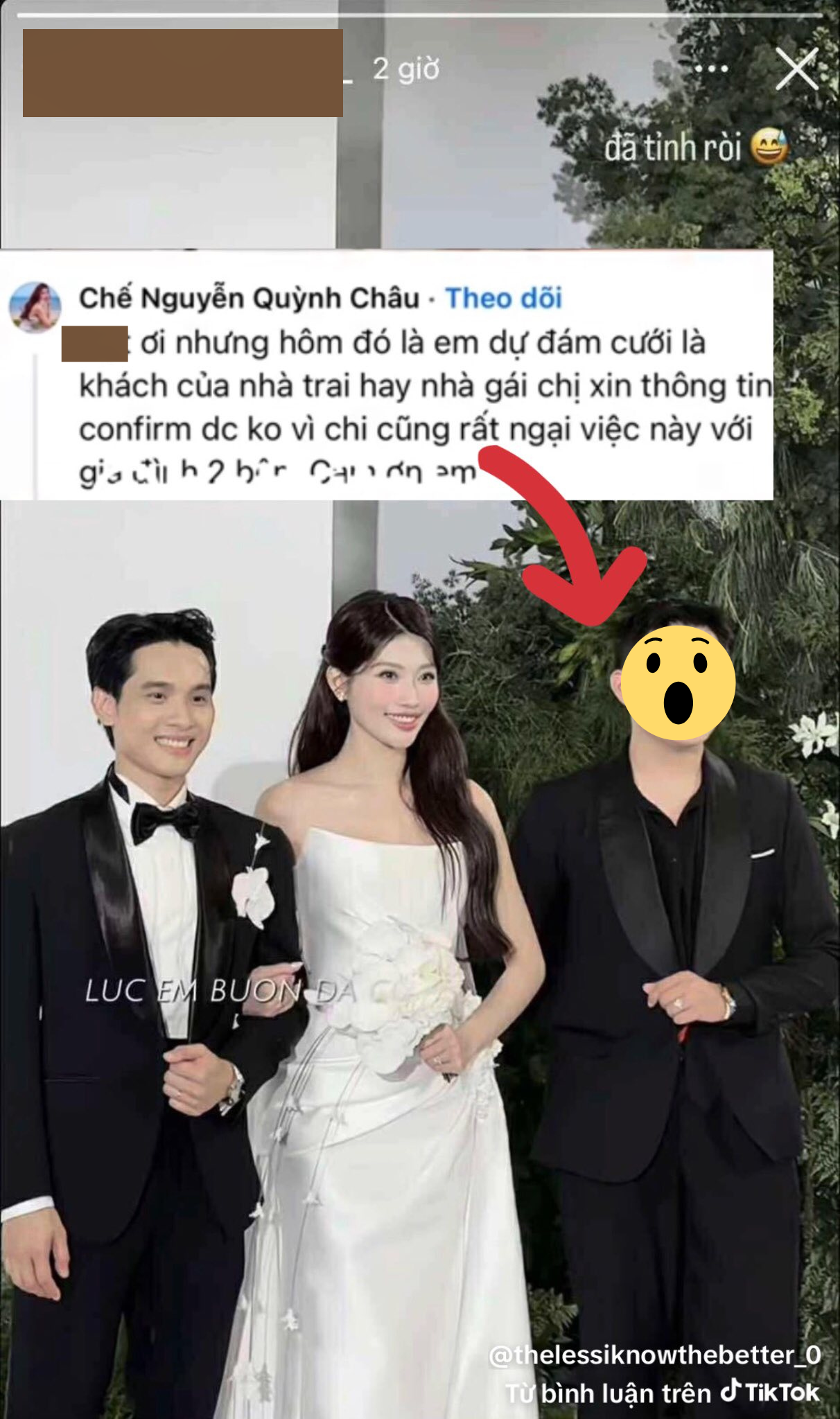 Chế Nguyễn Quỳnh Châu lần đầu lên tiếng vụ người lạ đột nhập vào đám cưới- Ảnh 1.