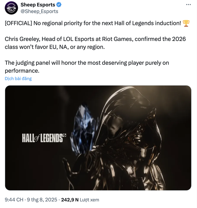 Nghi vấn Riot ngầm khẳng định lựa chọn Hall of Legends của Uzi là thiên vị- Ảnh 2.