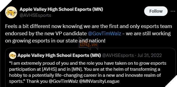 Ung Cu Vien Pho Tong Thong My Len Tieng Ung Ho Mot Doi Tuyen Valorant Trung Hoc 3 Valorant