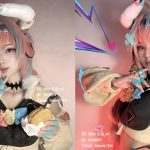 Cosplay Varesa: Nàng bò Genshin Impact qua sự biến hóa của Babie EvilLord varesajpg