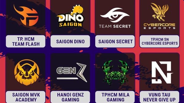 Danh sách đội tham dự VCS Mùa Hè 2025 vcs mua he 2025 doijpg