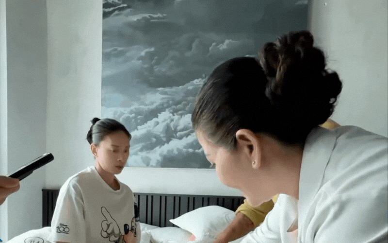 Ngô Thanh Vân run rẩy