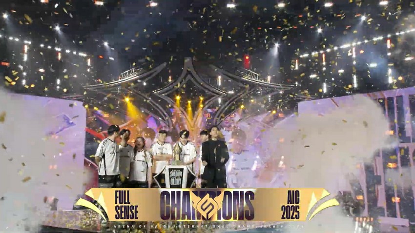 AIC 2025: Full Sense lên ngôi vô địch quá dễ dàng videoframe 12759618