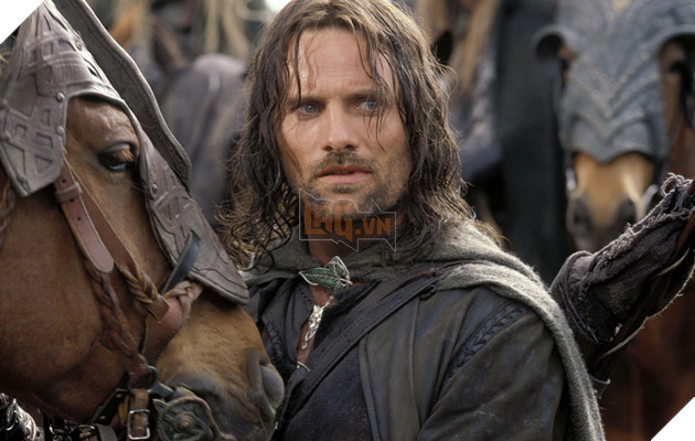 Hình ảnh sao nam Viggo Mortensen trong vai Aragorn.