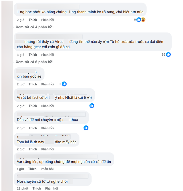 ViruSs liên tục lên tiếng nhưng bị cộng đồng