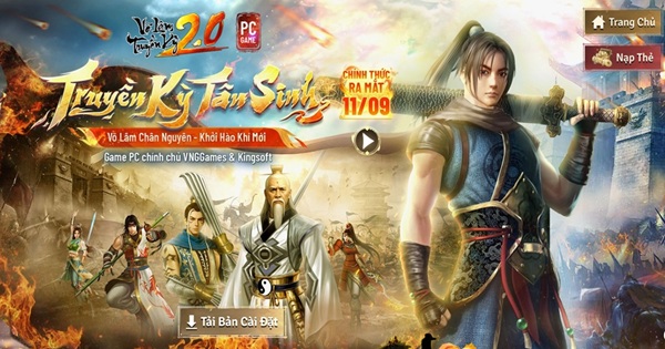 Võ Lâm Truyền Kỳ 2.0 PC: Sống lại thanh xuân, giữ trọn tinh thần Võ Lâm vltk20pc tinhhoa thumbjpg