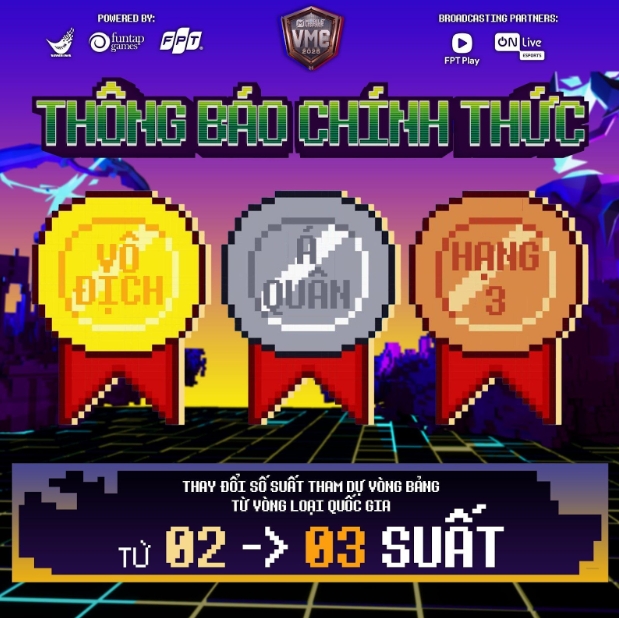 VMC WINTER 2025 – Giải Vô Địch Thể Thao Điện Tử Quốc Gia Vietnam MLBB Championship Mùa Đông 2025 chính thức khai màn vmc 2