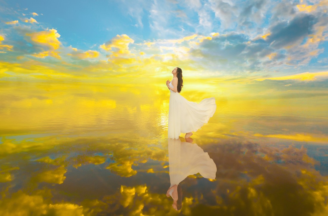 Biển vô cực đẹp như mơ ở Hưng Yên: Thiên đường sống ảo khiến giới trẻ mê mẩn - 3