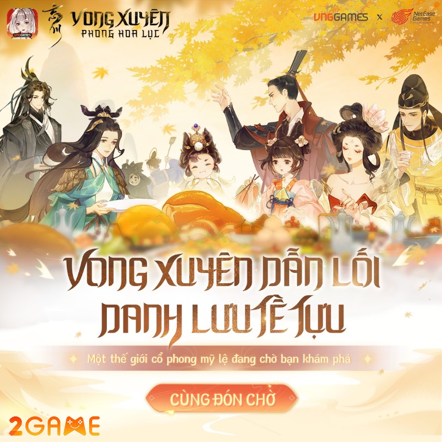 game nhập vai đấu tướng Vong Xuyên Phong Hoa Lục VNGGames