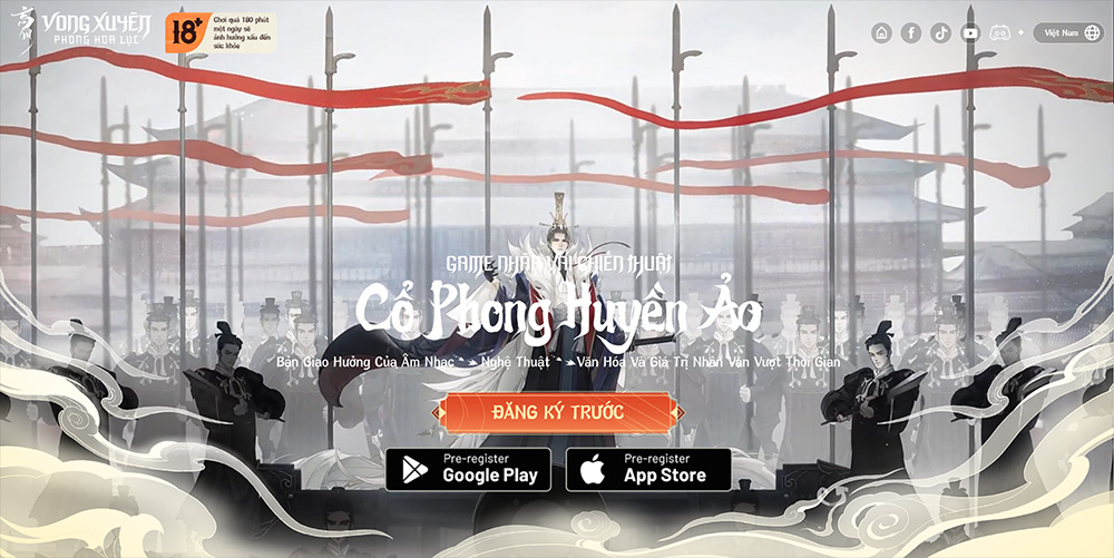 Bữa tiệc âm nhạc của Vong Xuyên Phong Hoa Lục tiếp tục với đăng ký sớm cho Open Beta vongxuyenphonghoaluc openbeta dk 1