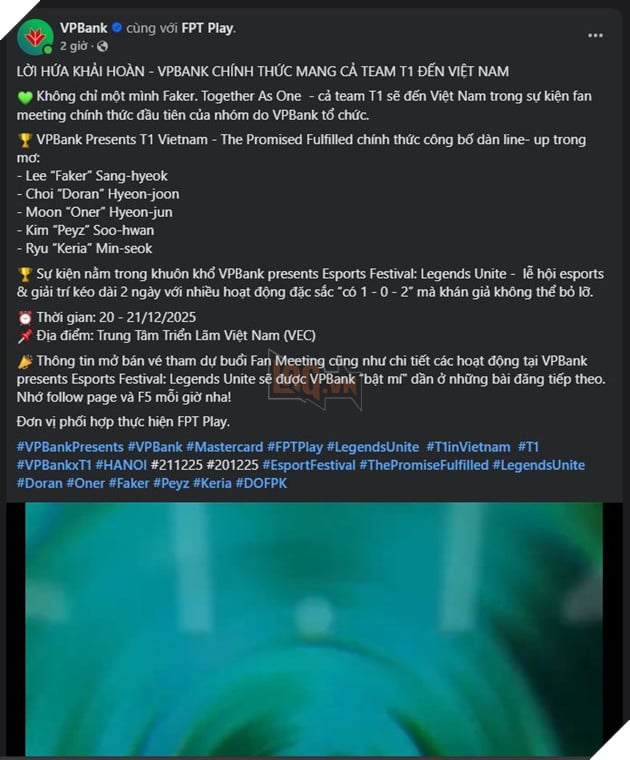 LMHT: T1 Chinh Thuc To Chuc Buoi Fan Meeting Dau Tien Tai Viet Nam Trong Thang 12 LMHT: T1 Chính Thức Tổ Chức Buổi Fan Meeting Đầu Tiên Tại Việt Nam Trong Tháng 12