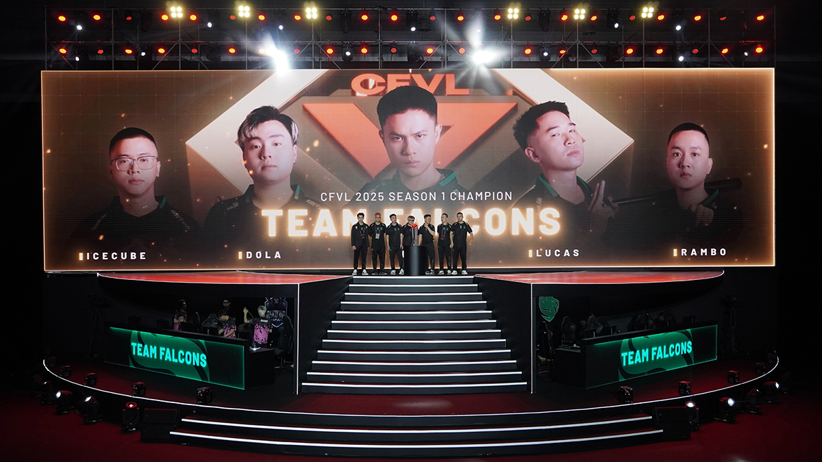 Chung kết CrossFire Vietnam League (CFVL) 2025 Mùa 1: Team Falcons lên ngôi vô địch- Ảnh 1.