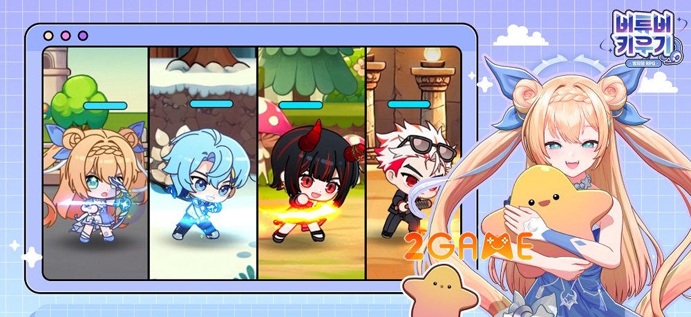 VTuber: Idle RPG – Cuộc phiêu lưu nhàn rỗi đầy sắc màu cùng các YouTuber Meechu vtuberidlerpg mobile 2
