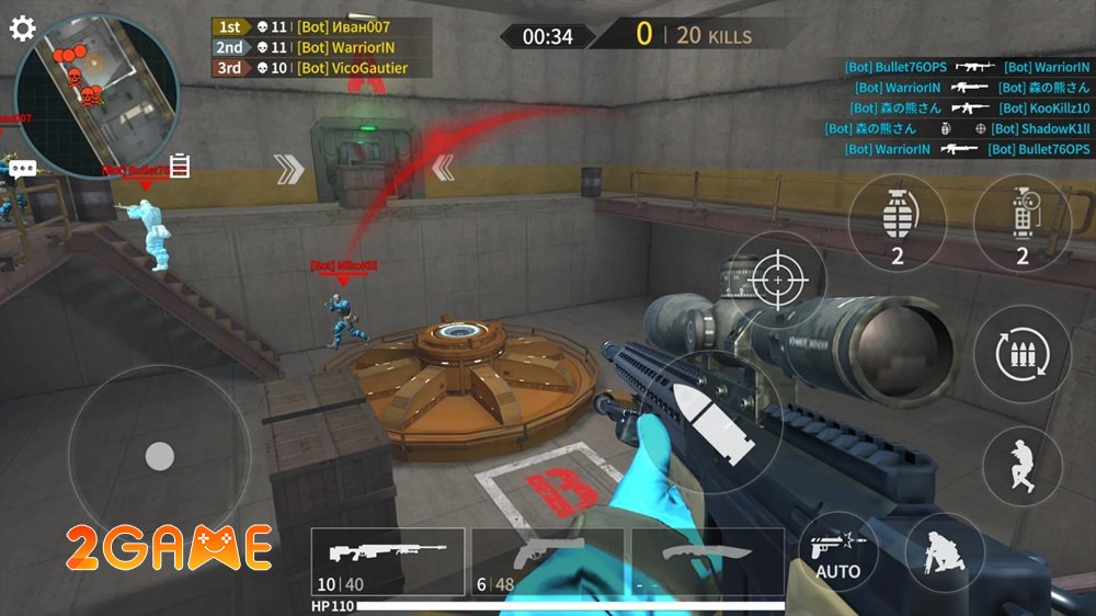 Vua Đấu Súng – Game FPS Mobile đỉnh cao gây “nghiện” ngay từ phát bắn đầu tiên vuadausung 4