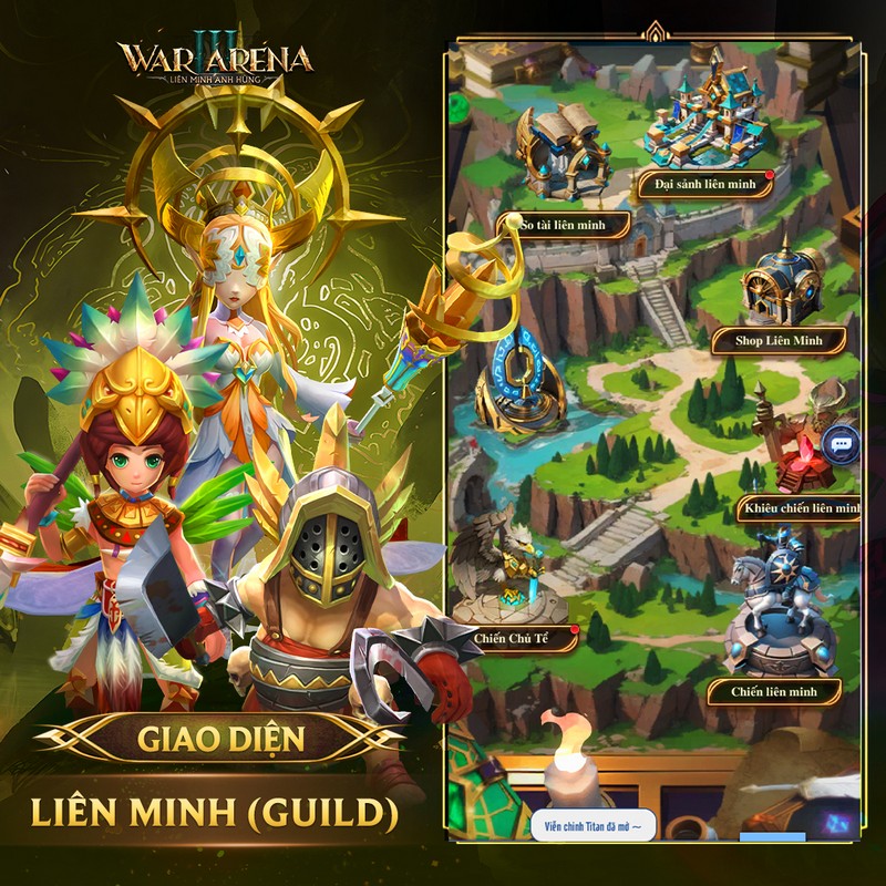 War 3 Arena - Game thẻ tướng chiến thuật mới sắp ra mắt tại Việt Nam war 3 arena 10