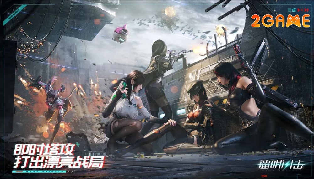 warp-knights-1 game nhập vai chiến thuật với lối chơi thủ thành Warp Knights 镭明闪击