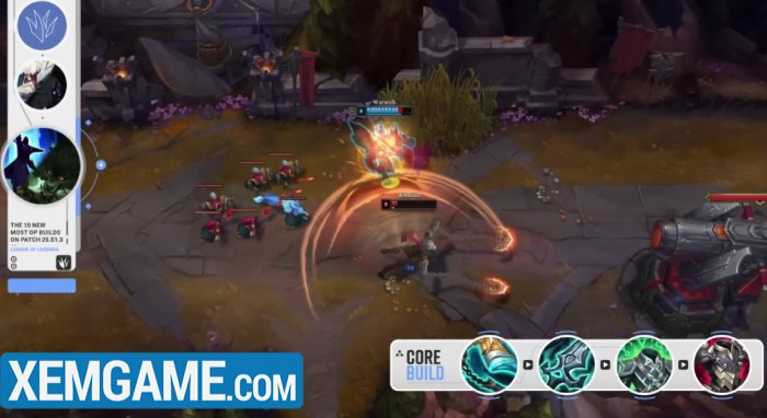 LMHT: Top 7 lối chơi dị mà hiệu quả trong bản 25.S1.3 warwick 25 s1 3
