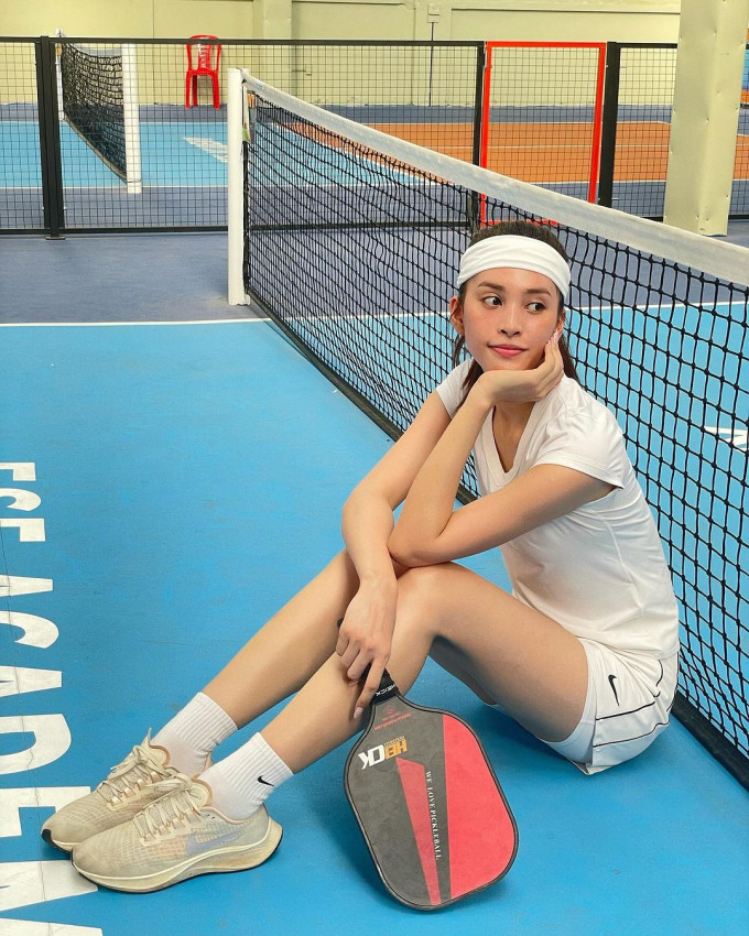Hiền Hồ và Ngọc Trinh chơi pickleball: Ai hot hơn?- Ảnh 2. Hiền Hồ và Ngọc Trinh chơi pickleball: Ai hot hơn?- Ảnh 2.