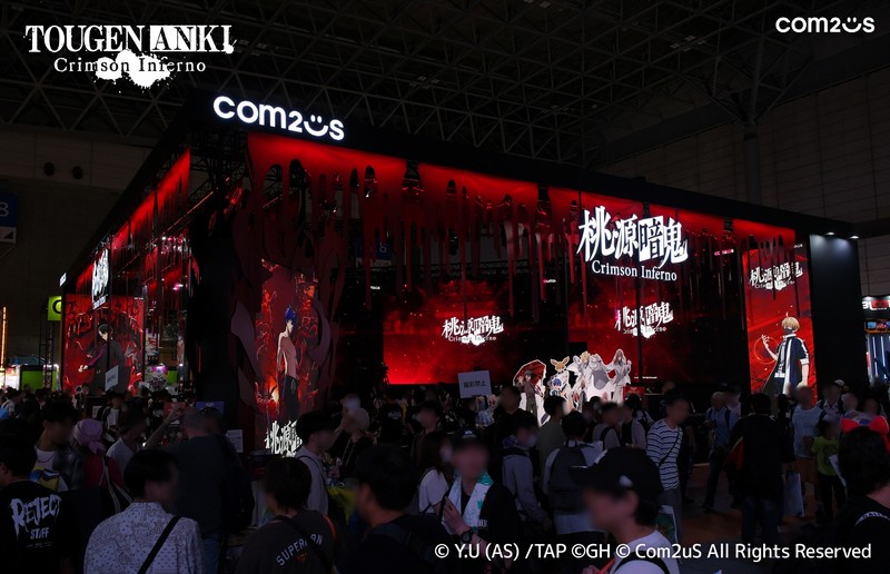 TOUGEN ANKI Crimson Inferno của Com2uS chính thức trình làng tại Tokyo Game Show 2025 wbsaotl