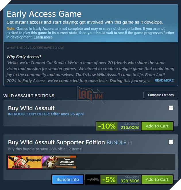 Wild Assault - Game Bắn Súng Chiến Thuật Với Dàn Nhân Vật Đậm Chất Fury 4