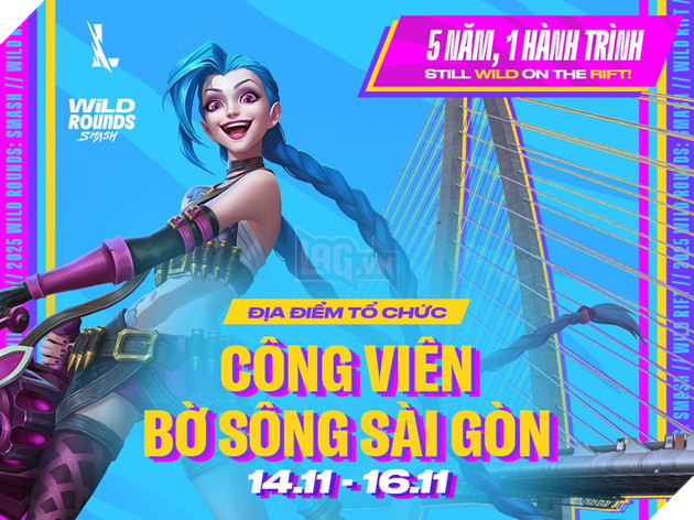 Riot Games Tổ Chức Sự Kiện Wild Rounds: SMASH 2025 Của LMHT: Tốc Chiến Tại Công Viên Bờ Sông Sài Gòn