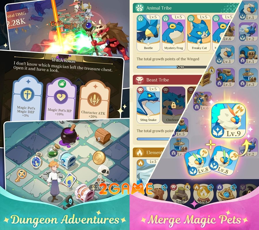 Wizard Manor – Thế giới ma thuật đầy màu sắc độc đáo wizardmanormobile 2