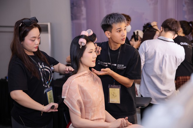 Hậu trường thí sinh Hoa hậu Việt Nam ghi hình truyền hình thực tế- Ảnh 2.