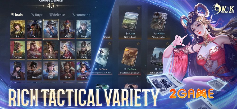 Khám Phá WTK: Chrono Wars – Cuộc Chiến Thời Gian Tam Quốc wtkchronowars 2