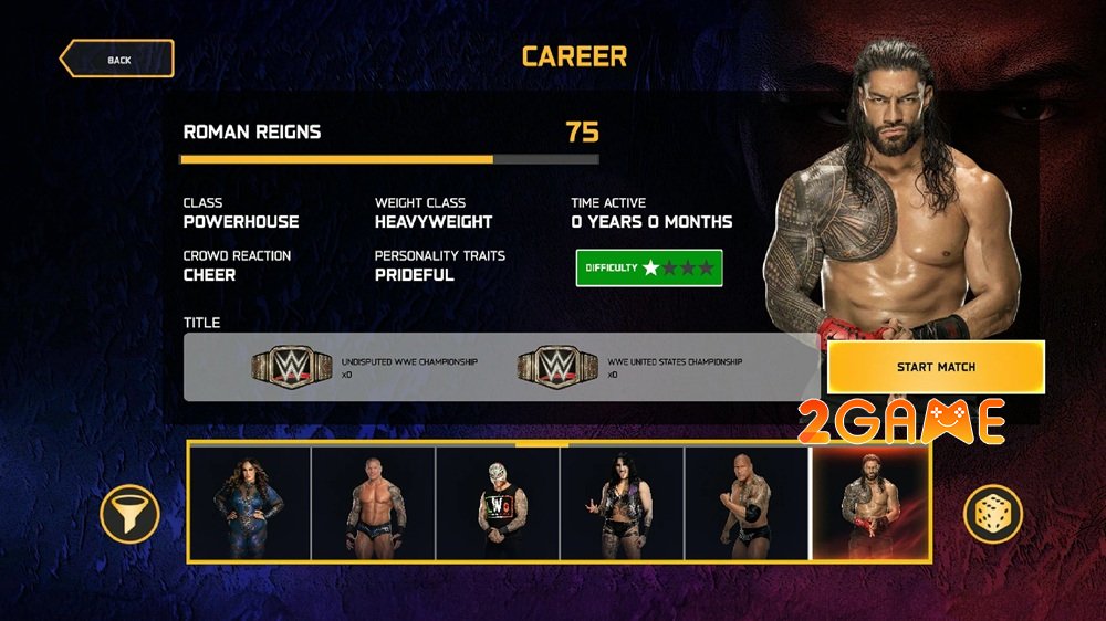wwe2k25mobile-1 WWE 2K25 Mobile ra mắt thử nghiệm: Bước Vào Sàn Đấu WWE Ngay Trên Điện Thoại! wwe2k25mobile 1