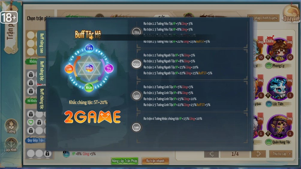 game đấu tướng chiến thuật X-Wukong: Đại Chiến Tam Giới.