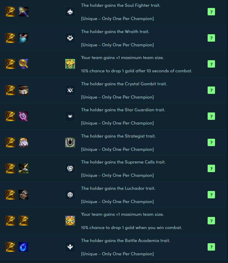 Cách ghép Xẻng TFT mùa 15 DTCL mới nhất xeng mua 15