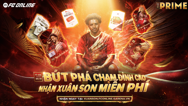 "Cực hot" tháng 9: Siêu phẩm Xuân Son lần đầu tiên xuất hiện trong FC Online, toàn server được nhận miễn phí xuanson 3 1758085123202671843209