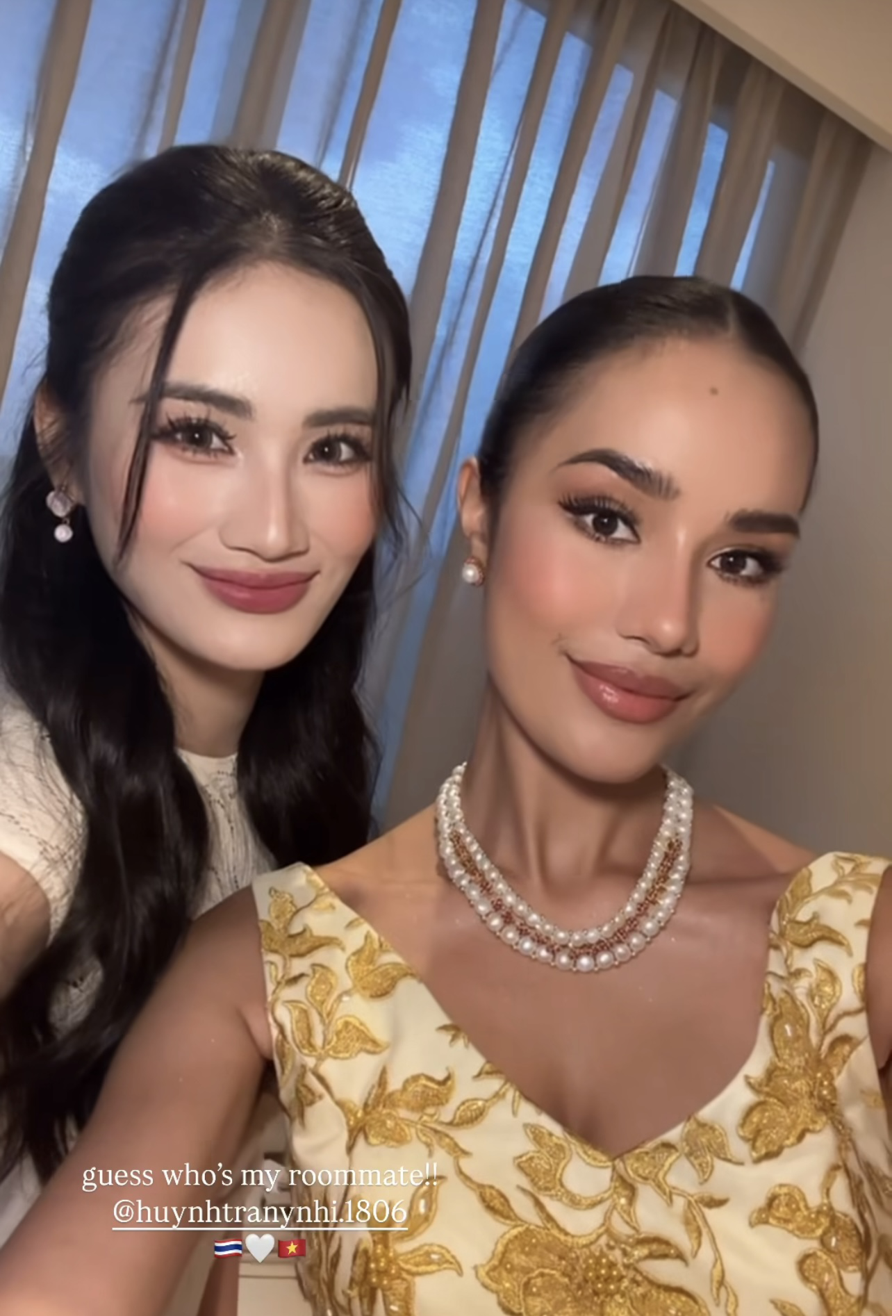 Hoa hậu Ý Nhi mặc trang phục gây