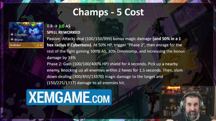 y8qzqgcy-thay-doi-dtcl-14-3-2 ĐTCL 14.3: Mã Hóa và AMP được buff, Đồ Tể và các tướng liên quan nerf khủng y8qzqgcy thay doi dtcl 14 3 2