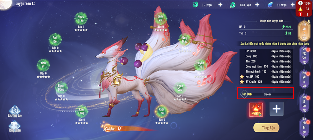 Chạm ngưỡng đỉnh cao, game thủ lần đầu trải nghiệm tính năng “Unlock Cửu Vĩ” tại Yêu Hồ 9D yeudo9d unlockcuuvi 1