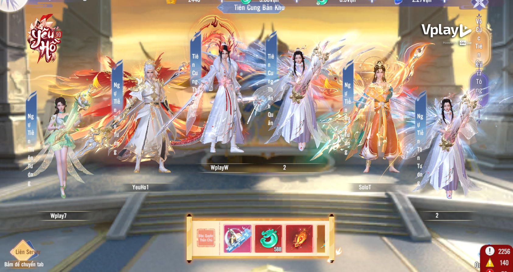 Loạn chiến Tiên Yêu với tính năng PK không giới hạn trong Yêu Hồ 9D yeuho9d loanchien 3