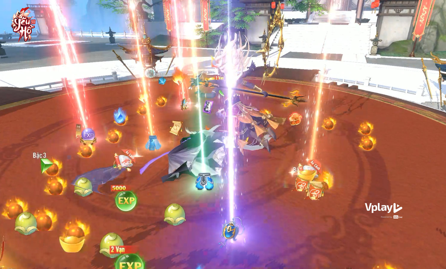 Loạn chiến Tiên Yêu với tính năng PK không giới hạn trong Yêu Hồ 9D yeuho9d loanchien 9