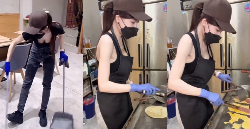 yuhua-1 Nữ chủ quán bán đồ ăn nhanh buổi sáng nhưng khách hàng thì lại thích "ăn chậm" vì cô chủ yuhua 1