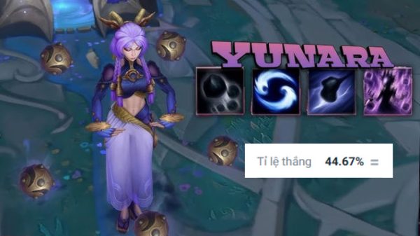 LMHT: Yunara có tỉ lệ thắng khá tồi tệ trong vài ngày ra mắt yunara ti le thang thumbjpg