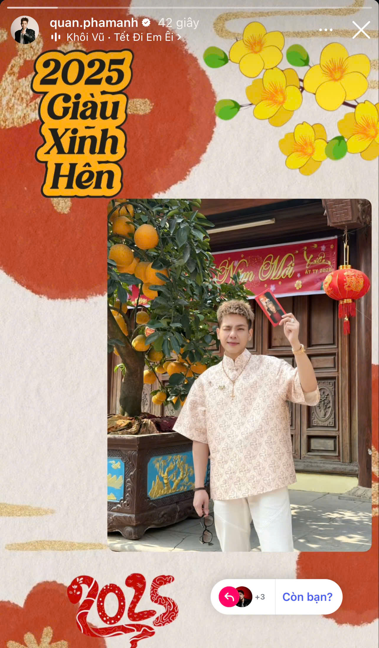 Sao nam Vbiz ngầm công khai bà xã đầu năm mới hậu bị tóm dính đã có con chung?- Ảnh 1. Sao nam Vbiz ngầm công khai bà xã đầu năm mới hậu bị tóm dính đã có con chung?- Ảnh 1.