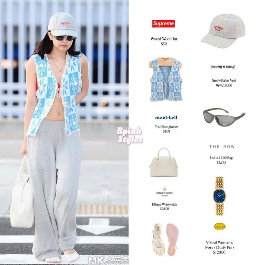 Tranh cãi 5 ngôi sao có thời trang sân bay đẹp nhất: Sao Jennie (BLACKPINK) lại thua những người này?- Ảnh 9.