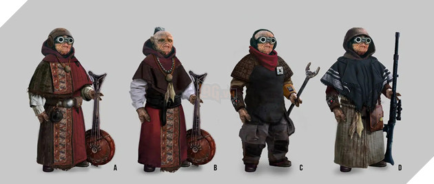 Star Wars Eclipse Rò Rỉ Một Số Concept Art Giới Thiệu Các Sinh Vật Phổ Biến 3