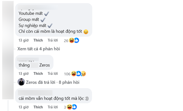 Zeros tiếp tục nhận