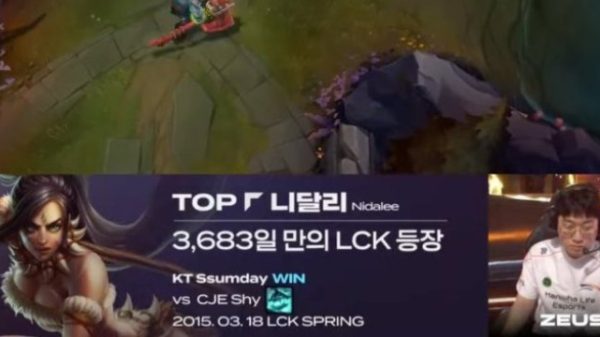 LMHT: Zeus tiết lộ lý do đưa Nidalee Đường Trên trở lại LCK sau 10 năm 27 LMHT: Zeus tiết lộ lý do đưa Nidalee Đường Trên trở lại LCK sau 10 năm zeus nidalee duong tren 2jpg