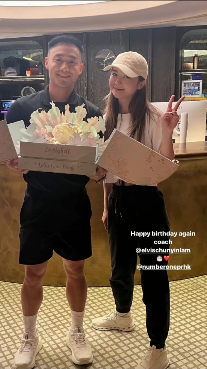 Mỹ nhân Thái Trác Nghiên công khai